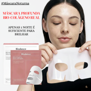 Máscara Facial Bio Collagen Biodance – Firmeza, Glow e Rejuvenescimento Intensivo Overnight