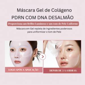 Máscara Facial Medicube PDRN Pink Collagen – Firmeza, Glow e Rejuvenescimento Intensivo