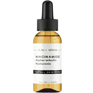 Sérum Alpha Arbutin 3 em 1 – Clareamento de Manchas, Uniformização e Hidratação